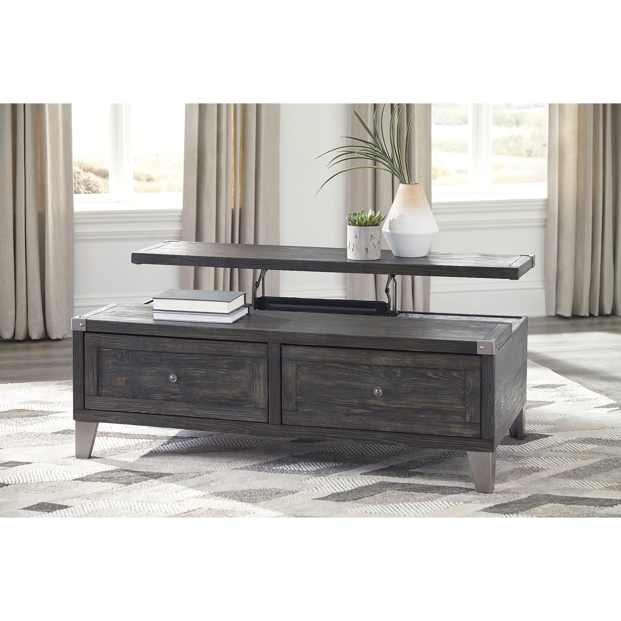 Signature Design by Ashley Todoe Coffee Table with Lift Top