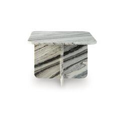 Signature Design by Ashley Baretton Natural Marble Accent Coffee Table