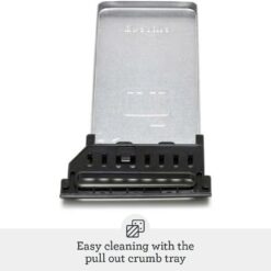 Breville BTA840XL Die-Cast Smart Toaster, 4 Slice, Brushed Stainless Steel