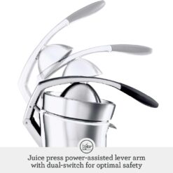 Breville 800CPXL Citrus Press Pro Juicer Machine, Brushed Stainless Steel