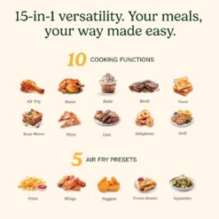 Cuisinart 15-in-1 Extra-Large Digital Air Fryer Oven with 9