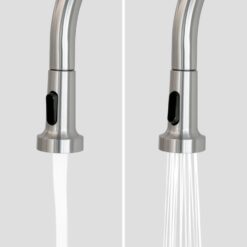 Presenza 28-in x 22-in 1 -Basin Brushed Steel Drop-in Utility tub with Faucet