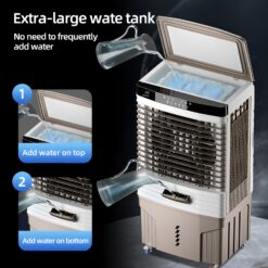 EdenDirect 6500-CFM 3 -Speed Portable Evaporative Cooler for 800-sq ft