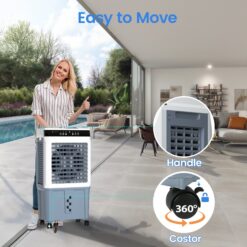EdenDirect 3500-CFM 3 -Speed Portable Evaporative Cooler for 1000-sq ft