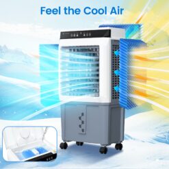 EdenDirect 3500-CFM 3 -Speed Portable Evaporative Cooler for 1000-sq ft