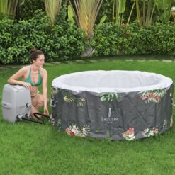 Bestway SaluSpa Aruba AirJet Inflatable Hot Tub with EnergySense Cover