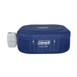 Coleman Atlantis AirJet Square Inflatable Hot Tub with EnergySense Cover