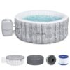 Bestway SaluSpa Fiji AirJet Inflatable Hot Tub with EnergySense Cover