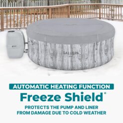 Bestway SaluSpa Fiji AirJet Inflatable Hot Tub with EnergySense Cover