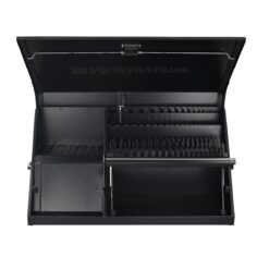 Montezuma Triangle 41.75-in W x 21.625-in H x 18-in D Steel Tool Chest ( Black )