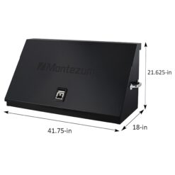 Montezuma Triangle 41.75-in W x 21.625-in H x 18-in D Steel Tool Chest ( Black )