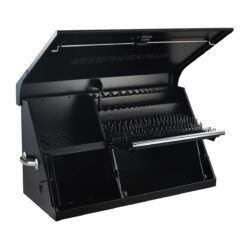 Montezuma Triangle 41.75-in W x 21.625-in H x 18-in D Steel Tool Chest ( Black )