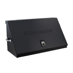 Montezuma Triangle 41.75-in W x 21.625-in H x 18-in D Steel Tool Chest ( Black )