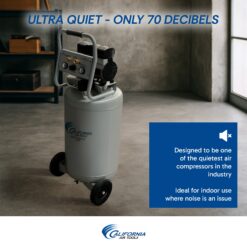 California Air Tools 20-Gallon Portable Electric 135 PSI Vertical Air Compressor