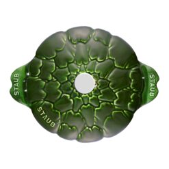 STAUB Cast Iron 3-qt Artichoke Cocotte - Basil