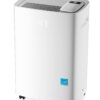 Elexnux 120 -Pint Large Room Dehumidifier For Basements , Bathrooms , Crawlspaces White