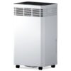 Elexnux 130 -Pint Large Room Dehumidifier For Basements , Bathrooms , Crawlspaces with Built-In Pump White