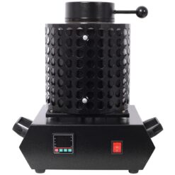 Tatayosi 1+3KG Gold Melting Furnace – 1800W Electric Smelting Furnace 1100°C Digital PID Kiln for Gold Silver Copper Aluminum
