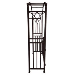 Oakland Living 4.92-ft W x 7.15-ft H Arched Bronze Extruded aluminum Garden Arbor