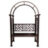 Oakland Living 4.27-ft W x 6.82-ft H Arched Bronze Extruded aluminum Garden Arbor
