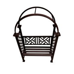 Oakland Living 4.27-ft W x 6.82-ft H Arched Bronze Extruded aluminum Garden Arbor