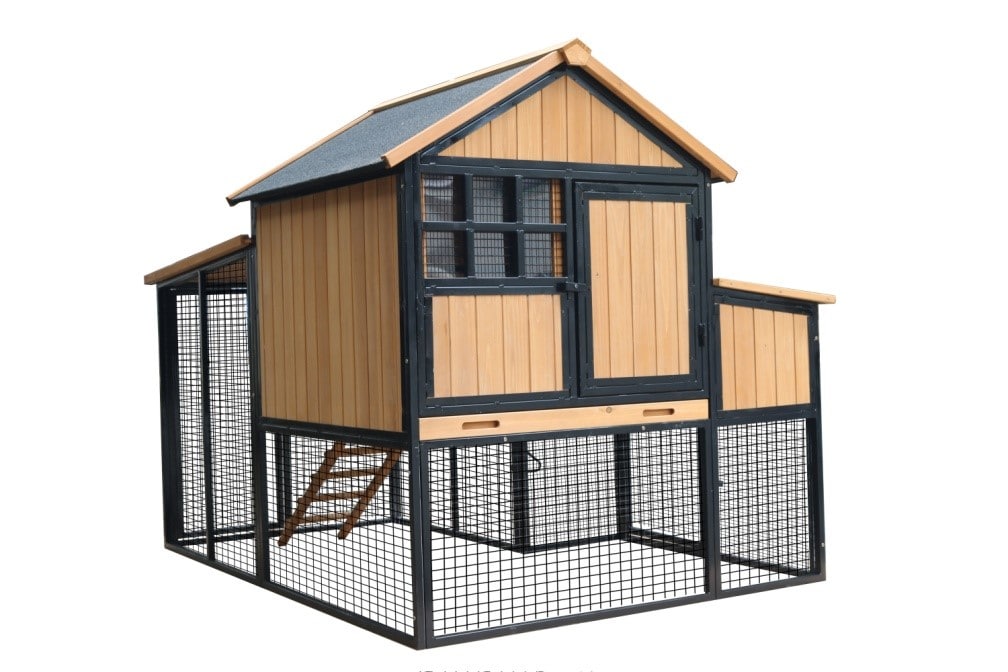 Pecking Order Brown Wood Chicken coop