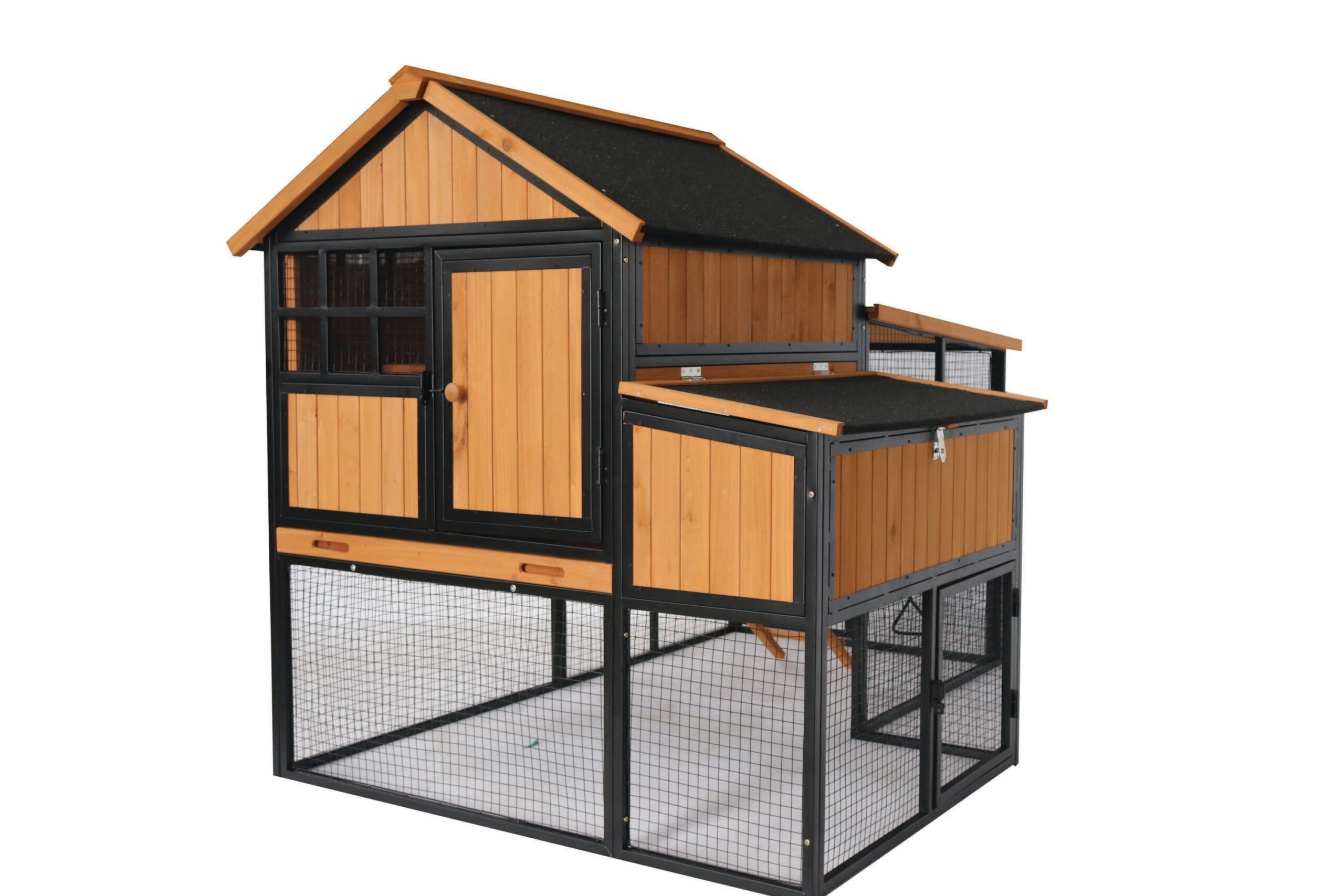 Pecking Order Brown Wood Chicken coop