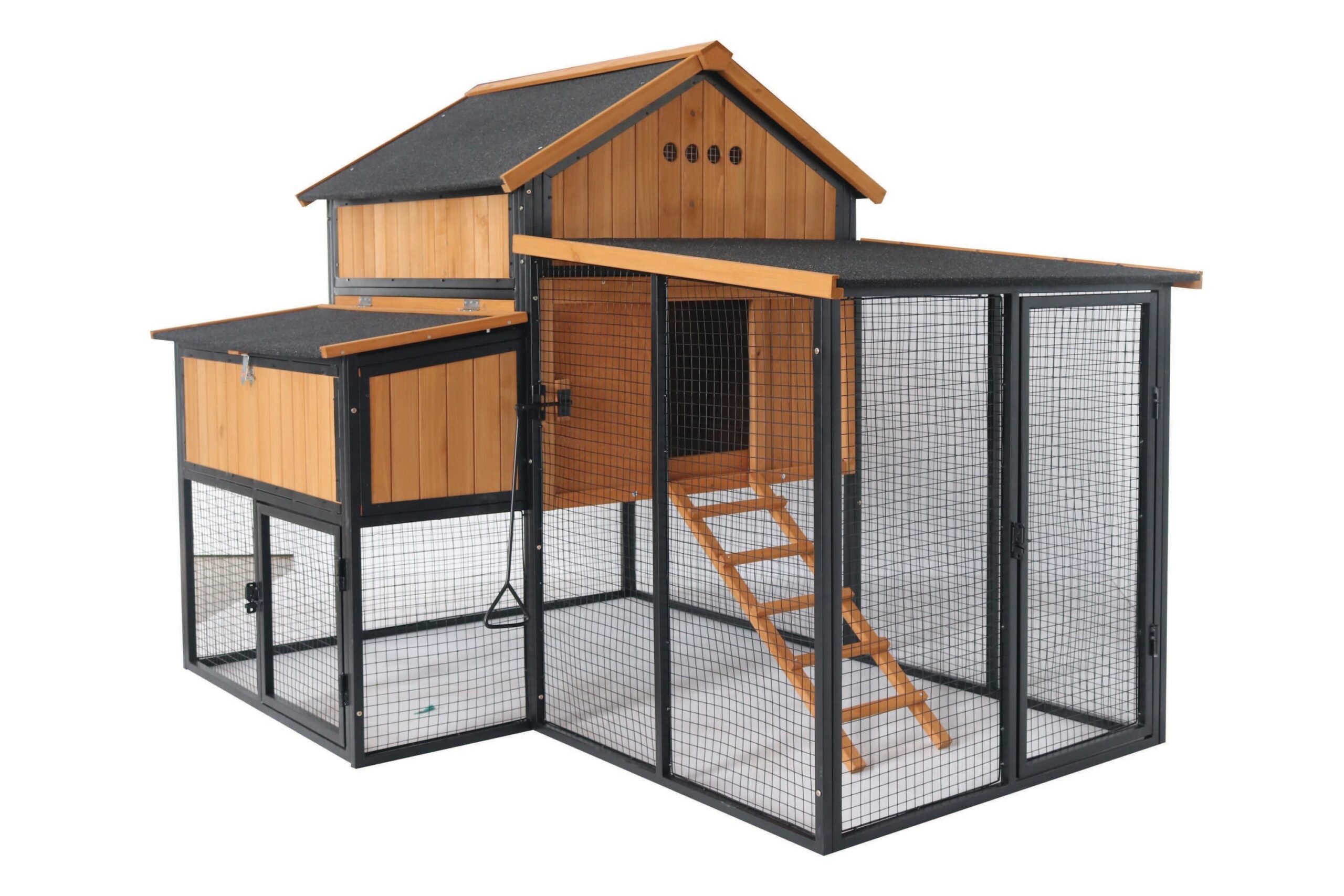 Pecking Order Brown Wood Chicken coop
