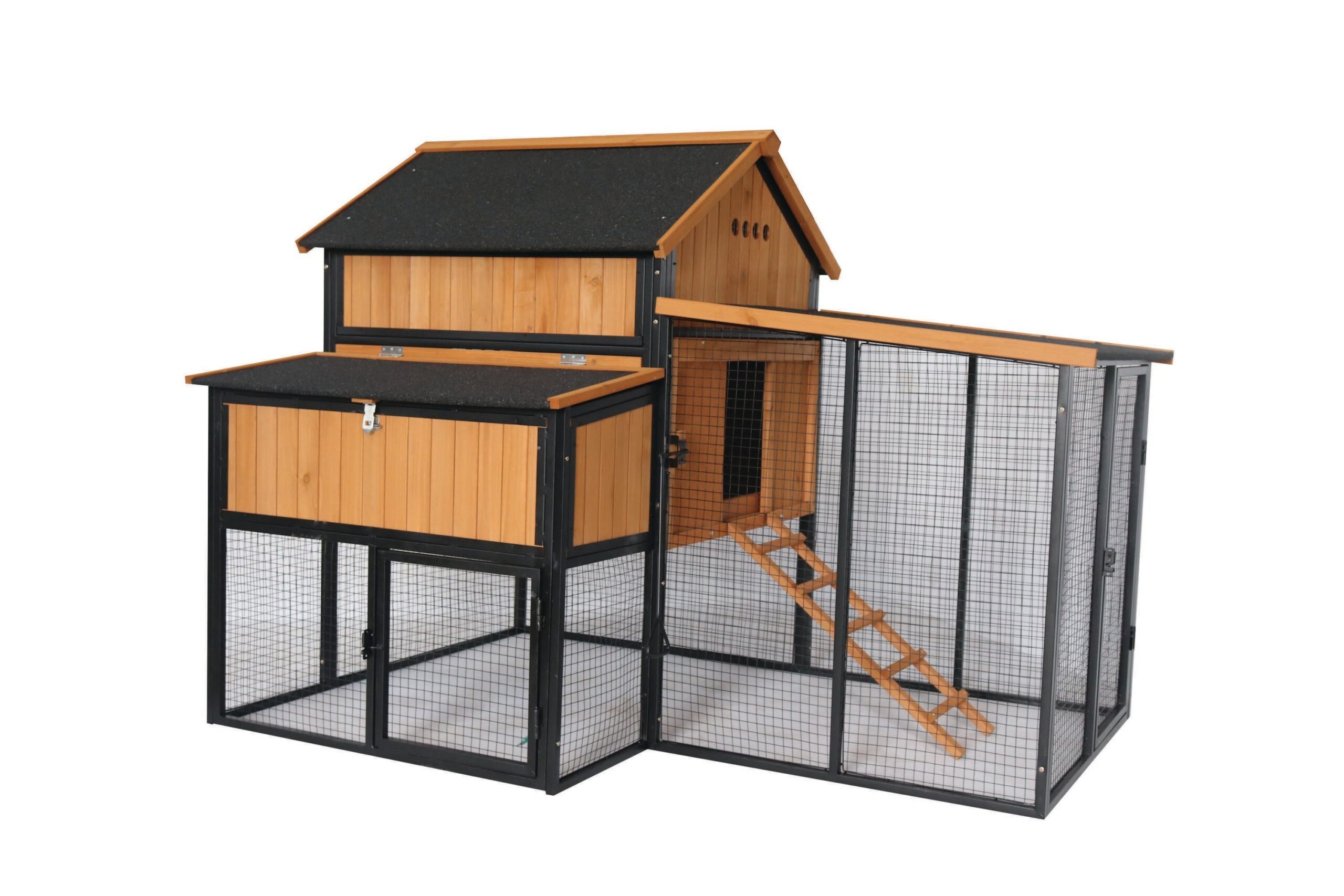 Pecking Order Brown Wood Chicken coop