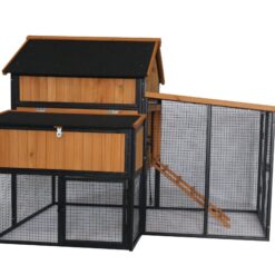 Pecking Order Brown Wood Chicken coop