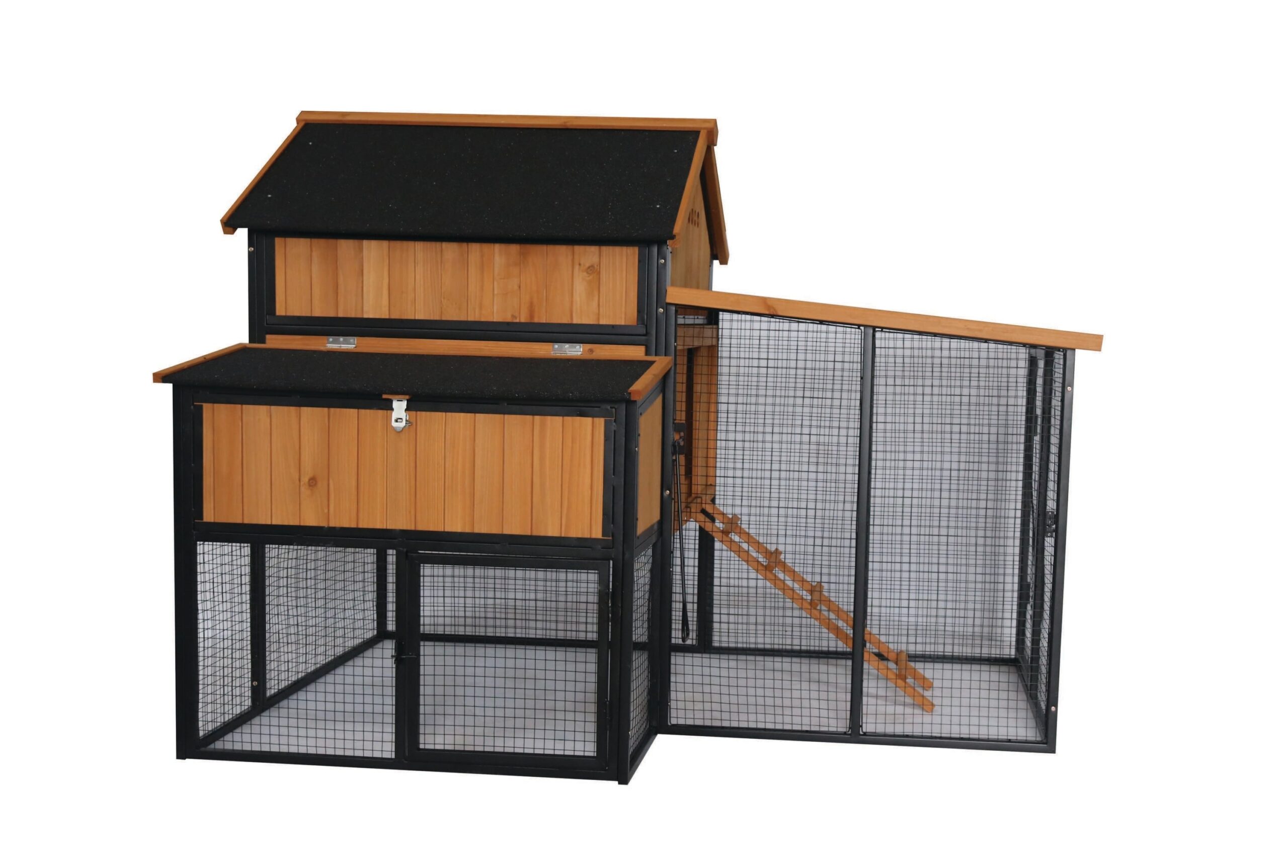 Pecking Order Brown Wood Chicken coop