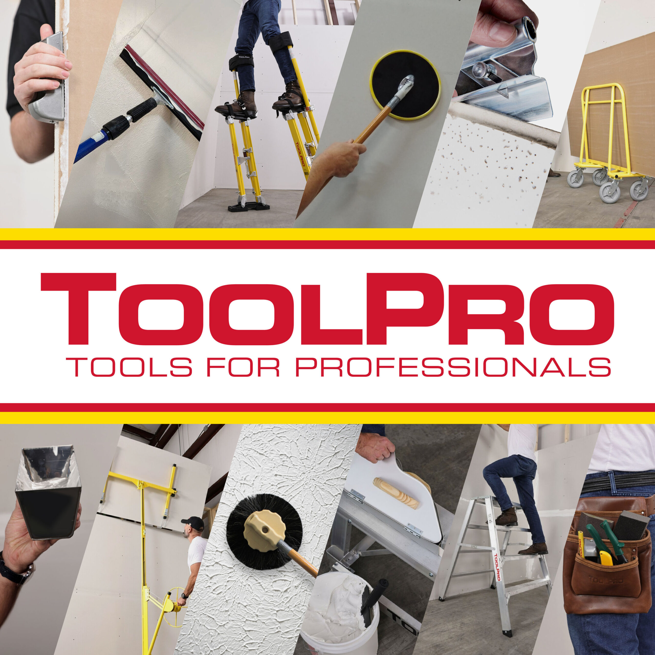 ToolPro 24-Inches to 40-Inches Aluminum Drywall stilts