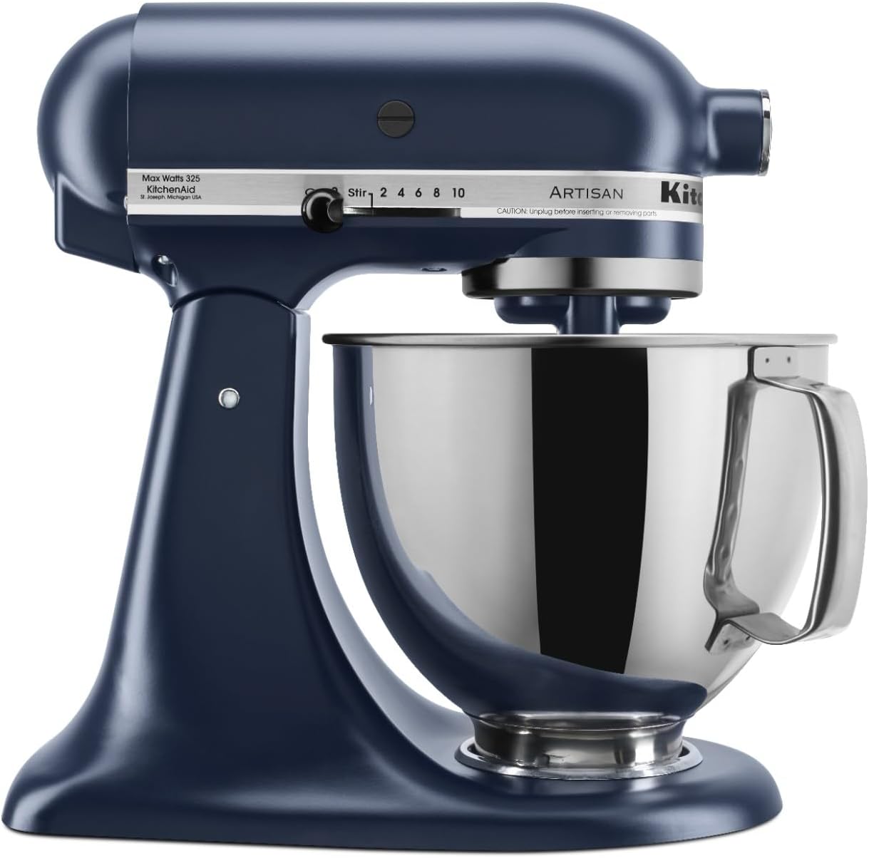 KitchenAid Artisan 5 Quart Tilt-Head Stand Mixer - KSM150PS, Ink Blue