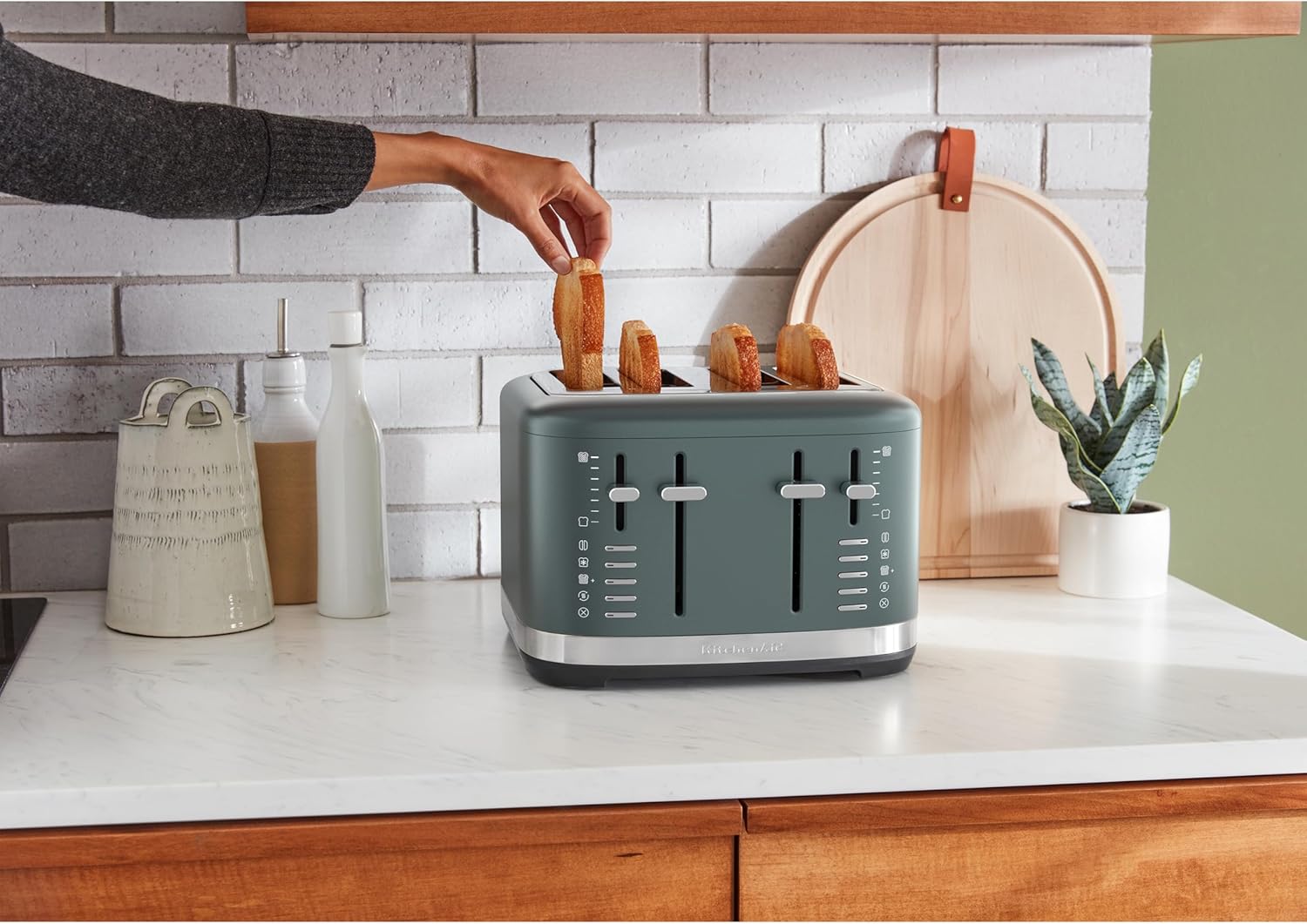 KitchenAid 4 Slice Toaster KMT4109JP, Juniper