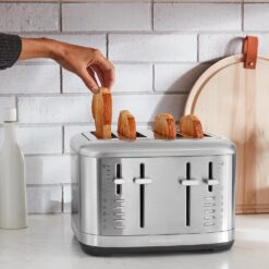 KitchenAid 4 Slice Toaster, KMT4109SX, Brushed Stainless Steel
