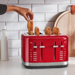 KitchenAid 4 Slice Toaster KMT4109ER, Empire Red