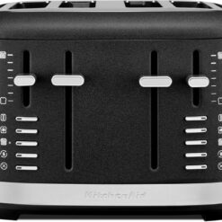 KitchenAid 4 Slice Toaster, KMT4109BK, Cast Iron Black