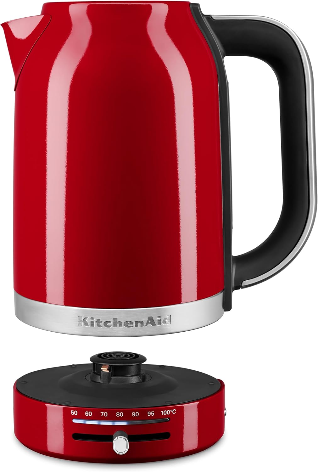 KitchenAid 1.7 Liter Electric Kettle, KEK1701, Empire Red