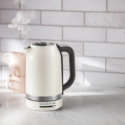 KitchenAid 1.7L Electric Kettle w/Temp Control KEK1701, Porcelain White