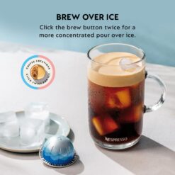 Nespresso Vertuo Next Coffee and Espresso Maker by De'Longhi with Aeroccino Milk Frother, White