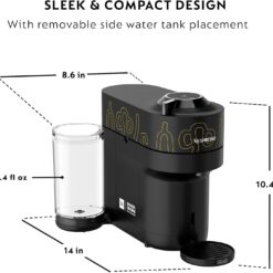 Nespresso Vertuo Pop+ Coffee and Espresso Maker by De'Longhi, Samra Origins by The Weeknd Vertuo Buna Yellow