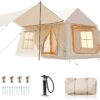 Esazn 8-10 People Inflatable Camping Tents Polyester 8 -Person Tent