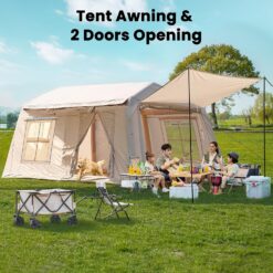 Esazn 8-10 People Inflatable Camping Tents Polyester 8 -Person Tent
