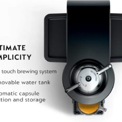 Nespresso Vertuo Coffee and Espresso Maker by De'Longhi, Piano Black with Aeroccino Milk Frother