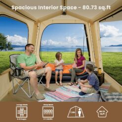 Esazn Truck Tent Polyester 6 -Person Screen tent