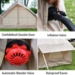 Damerin Tents Polyester 6 -Person Tent