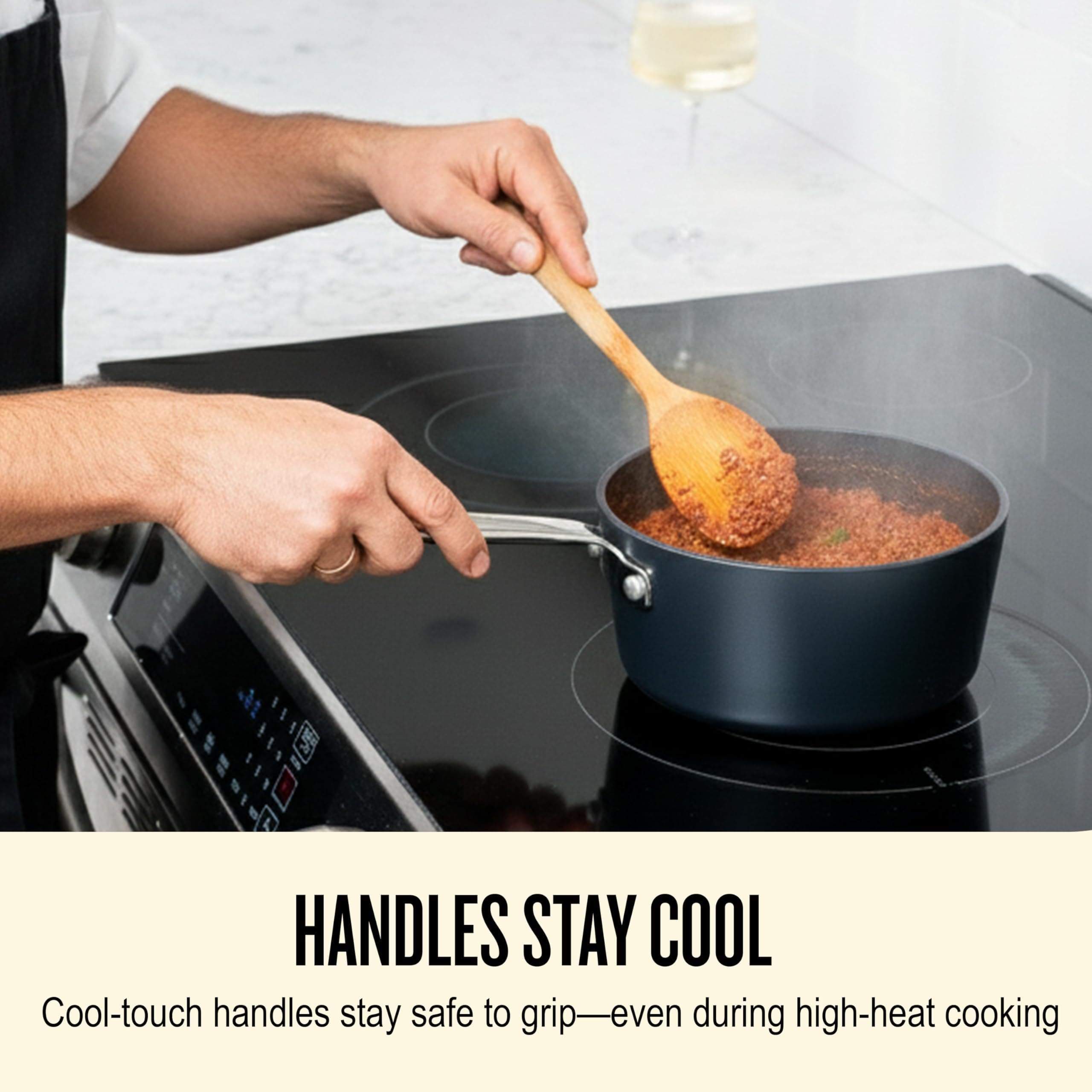 alva Maestro 7-Piece Non-stick Ceramic Cookware Set