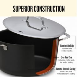 alva Maestro 7-Piece Non-stick Ceramic Cookware Set