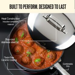 alva Maestro 7-Piece Non-stick Ceramic Cookware Set