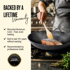 alva Artist Blue Carbon Steel Frying Pan Set - 9.5-in and 11-in